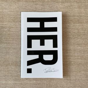 HER by Pierre Alex Jeanty - perfect side/coffee table decoration